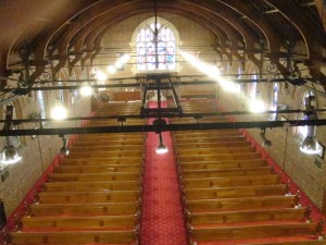 NEW LUMINAIRES TO CHURCH NAVE - LOWER NORTH SHORE SYDNEY