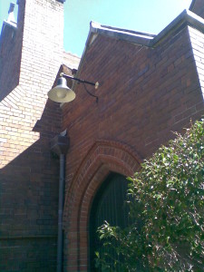 BESPOKE EXTERIOR LUMINARES FOR CHURCH - LOWER NORTH SHORE SYDNEY 