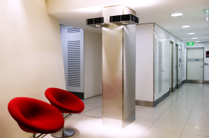 TYPICAL CORRIDOR LIGHTING - CORPORATE TECHNOLOGY FACILITY SYDNEY