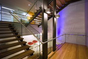 CENTRAL STAIR LIGHTING - CORPORATE TECHNOLOGY FACILITY SYDNEY