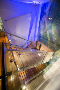 CENTRAL STAIR LIGHTING - CORPORATE TECHNOLOGY FACILITY SYDNEY