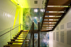 CENTRAL STAIR LIGHTING - CORPORATE TECHNOLOGY FACILITY SYDNEY